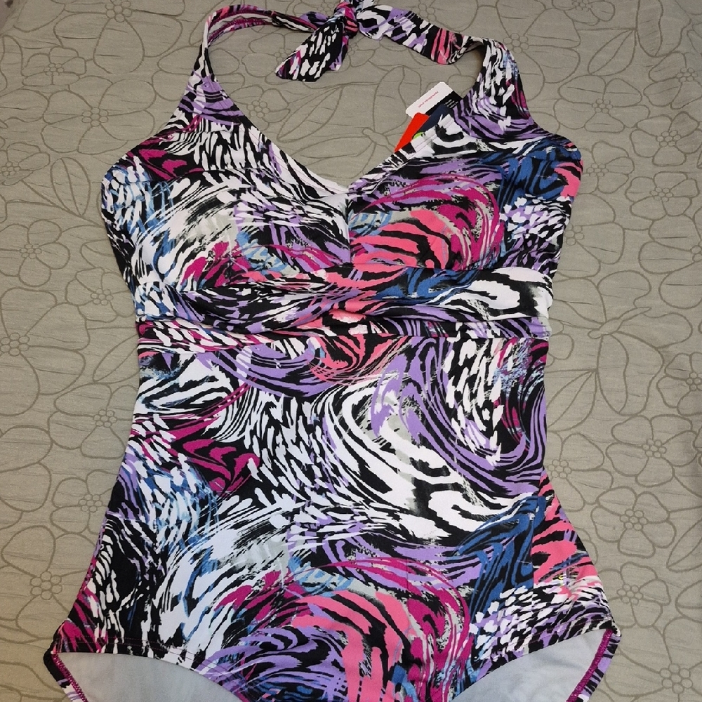 Speedo Festival Fuchsia Swimsuit